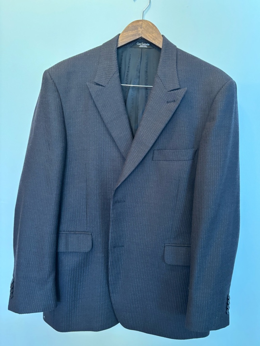 Guy Laroche Black Sport Coat Blazer